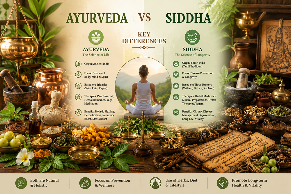 Difference-Between-Siddha-and-Ayurveda-in-Bangalore-Benefits-Treatments-Key-Differences