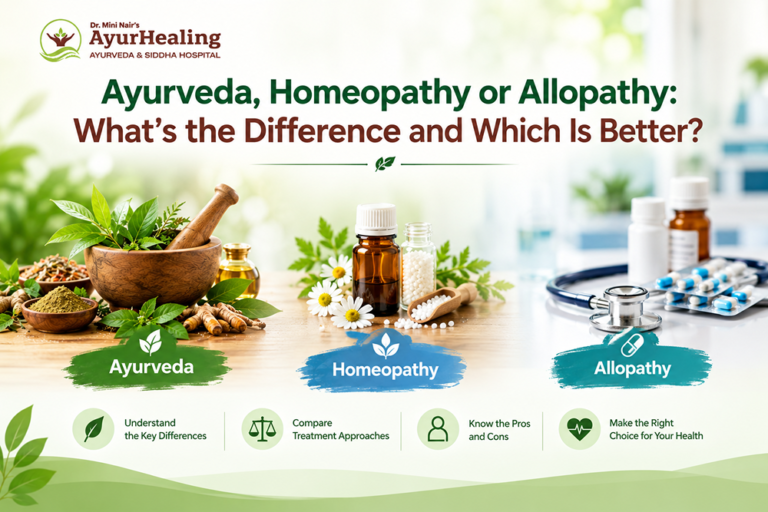 Ayurveda, Homeopathy or Allopathy: What’s the Difference and Which Is Better?